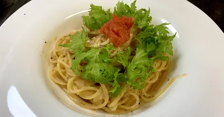 ワンパンたらこパスタ