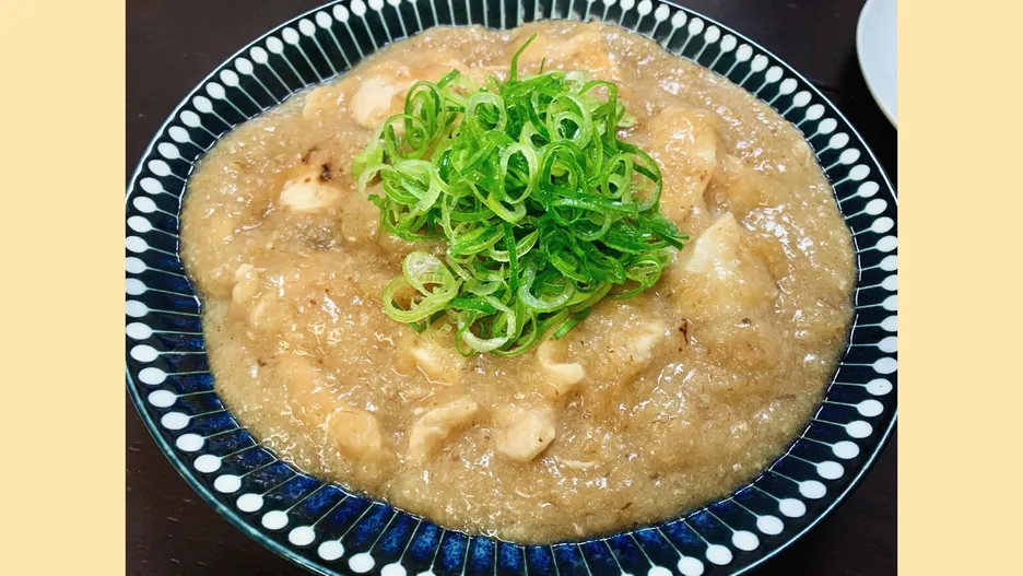 鶏むね肉のみぞれ煮