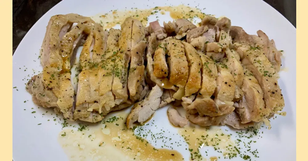 鶏もも肉の柔らかローストチキン