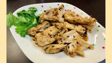 鶏ヤゲン軟骨のクミン焼き