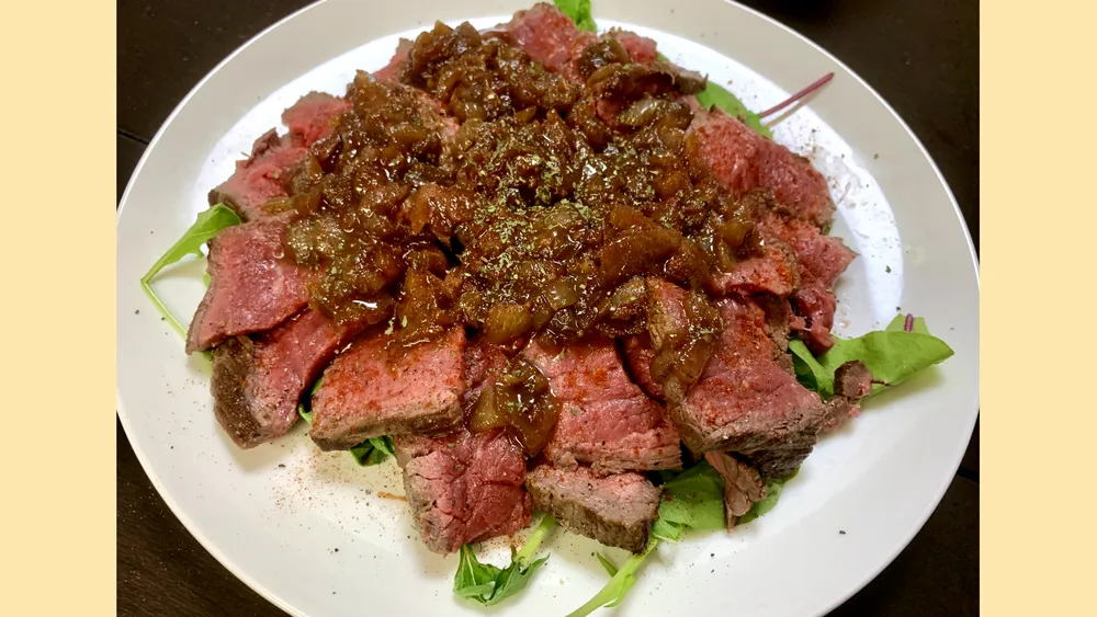 フライパンで作るローストビーフ