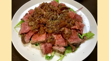 フライパンで作るローストビーフ