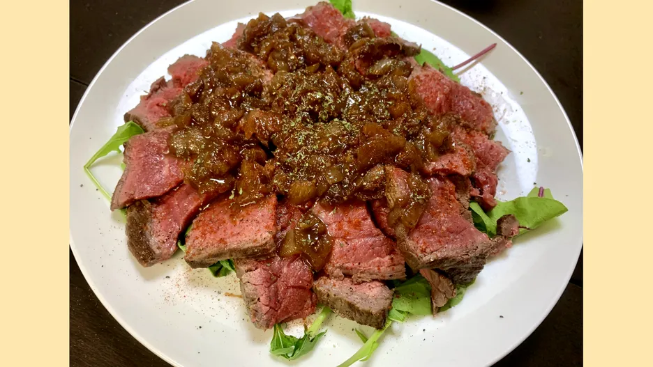 フライパンで作るローストビーフ