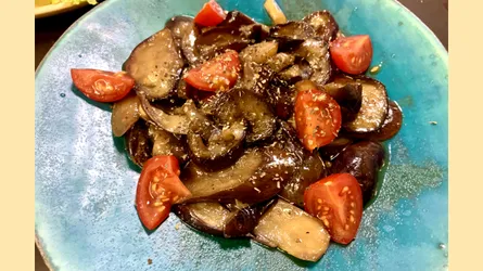 茄子とトマトのスッキリマリネ