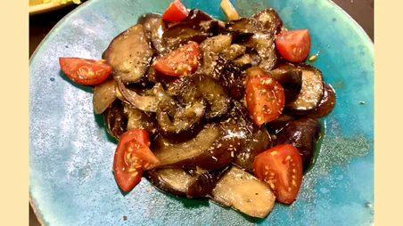 茄子とトマトのスッキリマリネ