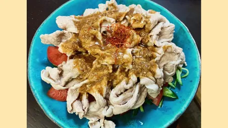 夏に食べたい豚の冷しゃぶ