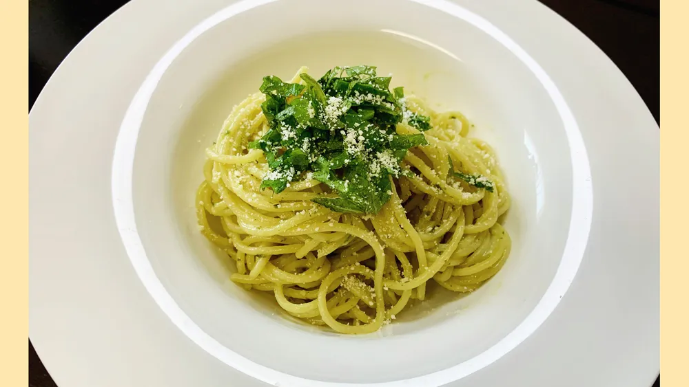 簡単ジェノベーゼパスタ