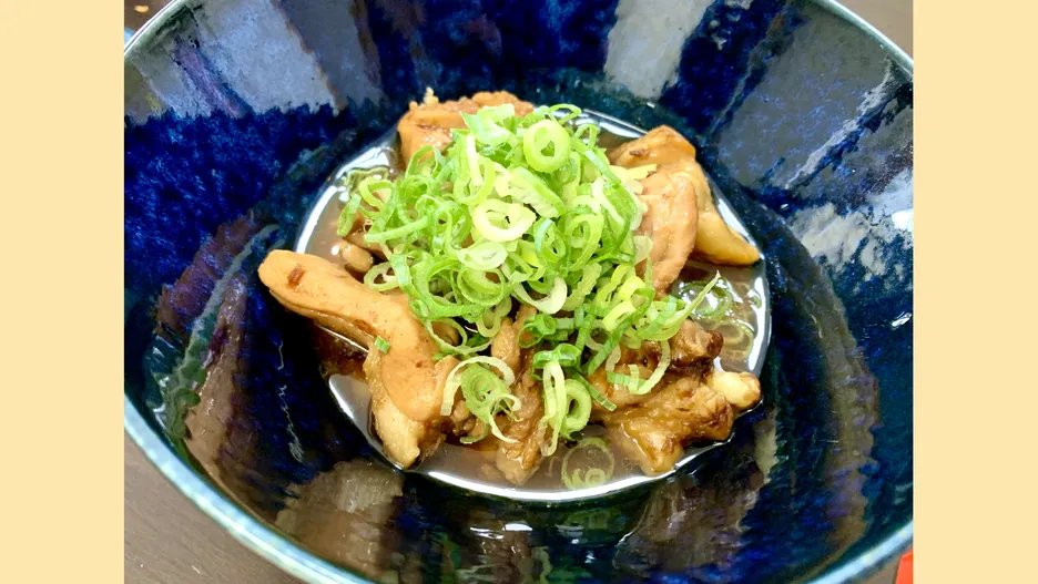 鶏もも肉のポン酢煮込み