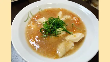鶏むね肉のトマトみぞれ煮
