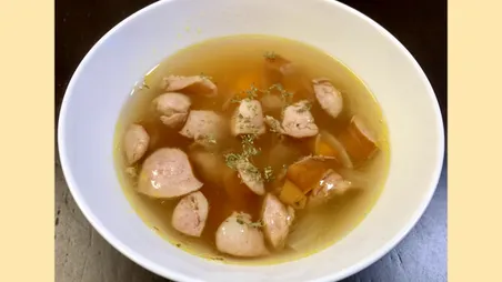 優しいコンソメスープ
