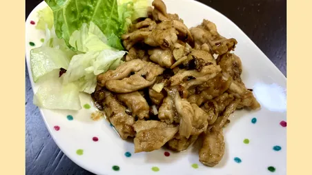 鶏せせりのクミン焼き