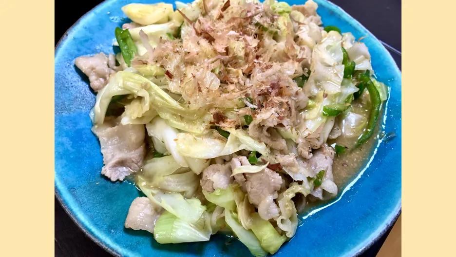 和風回鍋肉（ホイコーロー）