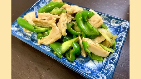 やげん軟骨の柚子胡椒炒め