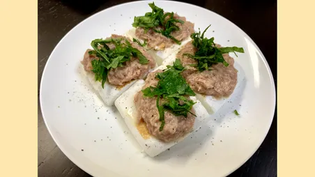 はんぺんのツナ乗っけ焼き