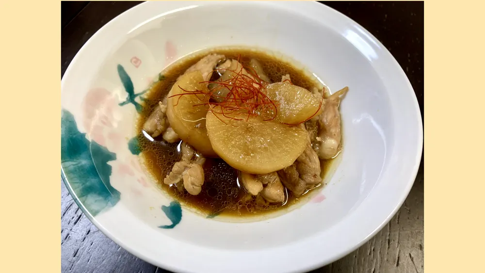 鶏せせり大根煮