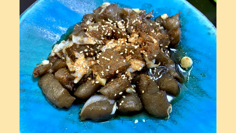 こんにゃくの甘辛煮