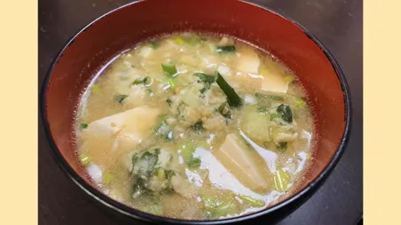 鶏むねつみれ汁