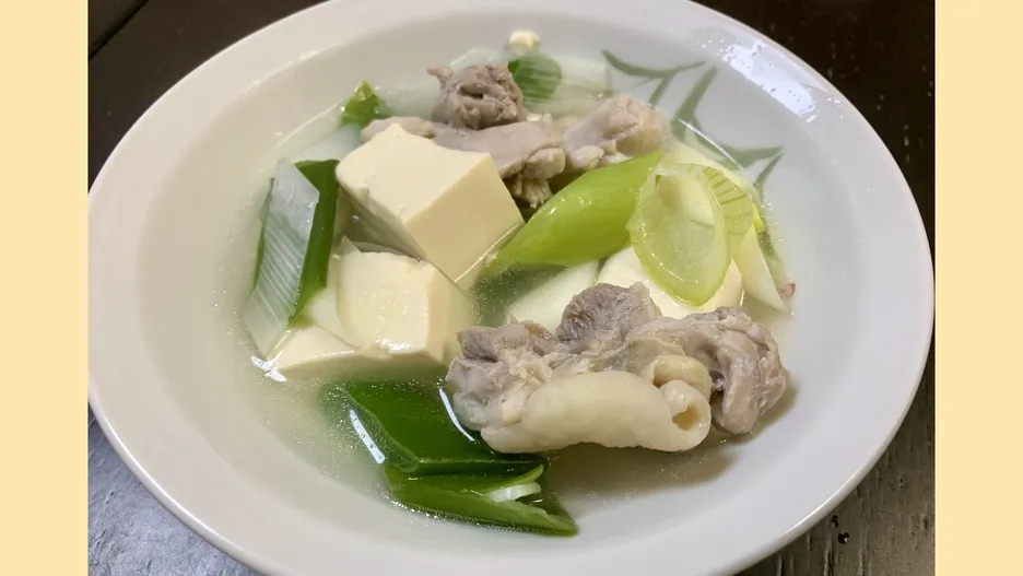 鶏豆腐鍋