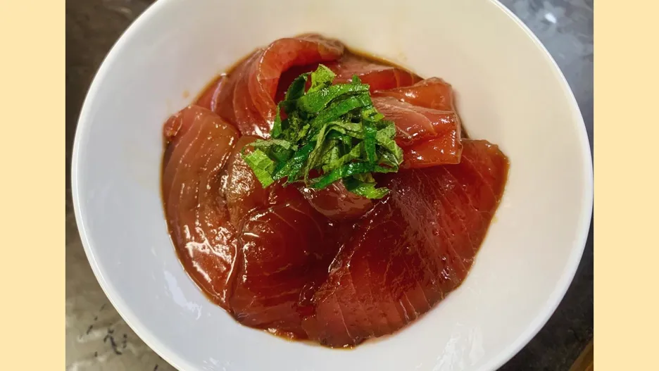 マグロの漬け