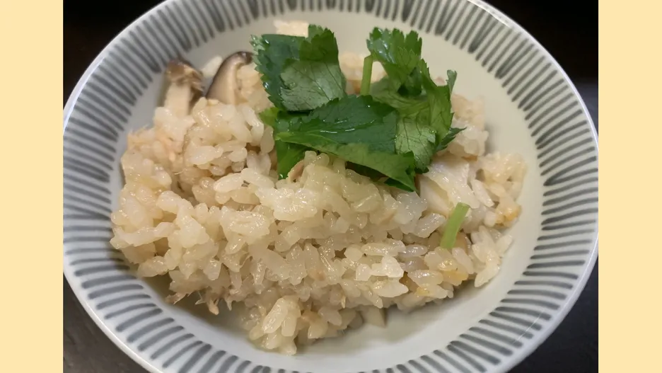 きのこの炊き込みご飯
