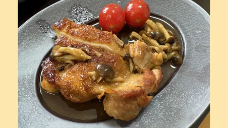 チキンバルサミコ酢ソテー