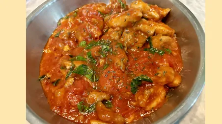 鶏せせりのイタリア風とりチリ