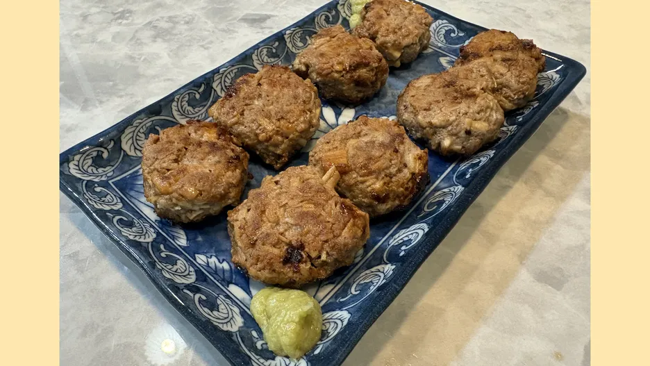 簡単えのきハンバーグ
