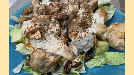 シーザーサラダ風チキンサラダ