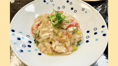 カニカマあんかけチャーハン