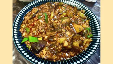 ピリ辛麻婆茄子